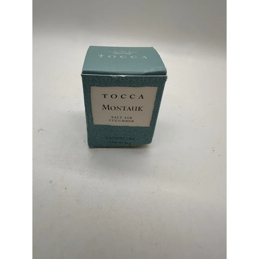 Tocca Montauk‎ Salt Air Cucumber Candelina Mini Candle 1.2oz / 34g NIB